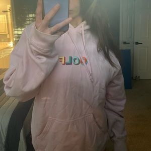 GOLF WANG pink hoodie